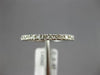 ESTATE .37CT DIAMOND 14KT WHITE GOLD SHARED PRONG SEMI ETERNITY ANNIVERSARY RING