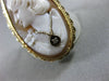 ANTIQUE MASSIVE .02CT DIAMOND 14KT WHITE & YELLOW GOLD LADY CAMEO FILIGREE RING