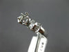 .30CT DIAMOND 18KT WHITE GOLD ROUND & BAGUETTE SEMI MOUNT ENGAGEMENT RING #6251