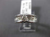 ESTATE .41CT DIAMOND 18KT WHITE GOLD SOLITAIRE TENSION ENGAGEMENT RING #17192