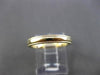 ESTATE 14KT YELLOW GOLD MILGRAIN WEDDING ANNIVERSARY RING BAND 2.5mm #24537