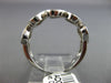 ESTATE WIDE .70CT ROUND DIAMOND 18KT WHITE GOLD 3D MULTI HEART PAVE LOVE RING