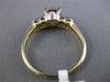 ANTIQUE .70CT OLD MINE DIAMOND 14K WHITE & YELLOW GOLD 3D ENGAGEMENT RING #21917