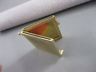 ANTIQUE LARGE PICTURE LOCKET 18KT YELLOW GOLD PENDANT 29MM x 26MM #20616