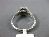 ANTIQUE .40CT DIAMOND 18KT WHITE GOLD SOLITAIRE FILIGREE ENGAGEMENT RING #21614