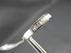 ESTATE .88CT BAGUETTE DIAMOND PLATINUM CONCAVE CHANNEL ANNIVERSARY RING #17312