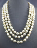 ESTATE EXTRA LONG NATURAL SOUTH SEA PEARL 3D 66" INCH NECKLACE #26561