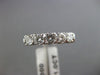 ESTATE WIDE 1.0CT DIAMOND 14K WHITE GOLD CLASSIC WEDDING ANNIVERSARY RING #22079