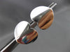 ESTATE LARGE 18KT WHITE GOLD MARINA B HEART LOVE KNOT CLIP ON EARRINGS BEAUTIFUL