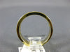 ESTATE .91CT DIAMOND 14KT YELLOW GOLD 3D CLASSIC CHANNEL ANNIVERSARY RING #14598
