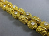 ESTATE WIDE TIFFANY & CO. 1.80CT DIAMOND 18K YELLOW GOLD 3D NUGGET LOVE BRACELET