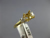 .24CT DIAMOND 14K YELLOW GOLD 3D ROUND 3 STONE SEMI MOUNT ENGAGEMENT RING #18367