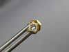 ESTATE .28CT PRINCESS CUT DIAMOND 14KT YELLOW GOLD CLASSIC STUD EARRINGS #14267