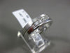ESTATE 1.02CT DIAMOND 14K WHITE 7 STONE CHANNEL GOLD 3D WEDDING ANNIVERSARY RING