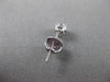 ESTATE .48CT ROUND DIAMOND 14KT WHITE GOLD STUD EARRINGS 3.5mm F/G VS #22812