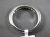 ESTATE WIDE 1.08CT PRINCESS DIAMOND PLATINUM 3D 9 STONE ANNIVERSARY RING #19558