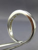 ESTATE .50CT DIAMOND 14K WHITE GOLD 3D CLASSIC PRINCESS CHANNEL ANNIVERSARY RING