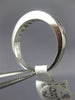ESTATE .75CT DIAMOND 18KT WHITE GOLD 3D CLASSIC CHANNEL WEDDING ANNIVERSARY RING