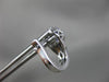 ESTATE 1.35CT DIAMOND & AAA TANZANITE 14KT WHITE GOLD 3D HALO HANGING EARRINGS