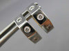 ESTATE .25CT DIAMOND 14K WHITE & YELLOW GOLD CLASSIC HUGGIE HOOP EARRINGS #6236