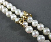 ESTATE 14KT YELLOW GOLD DOUBLE STRANDED NATURAL SOUTH SEA PEARL BRACELET #20142