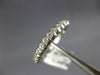 ESTATE .44CT DIAMOND 14KT WHITE GOLD ROUND SHARED PRONG WEDDING ANNIVERSARY RING