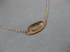 LONG 7.35CT DIAMOND & AAA MULTICOLOR SAPPHIRE 14K ROSE GOLD BY THE YARD NECKLACE