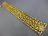 ESTATE WIDE 27.65CT WHITE & YELLOW DIAMOND 18KT 2 TONE GOLD ETOILE LOVE BRACELET