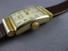 ANTIQUE LORD ELGIN 14KT YELLOW GOLD 3D CLASSIC MENS RECTANGLE WATCH #20802