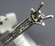 .30CT DIAMOND 14K WHITE GOLD ROUND FILIGREE SEMI MOUNT ENGAGEMENT RING #1330