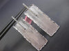 LARGE .35CT DIAMOND 14KT WHITE GOLD 3D MATTE & SHINY HAMMERED HANGING EARRINGS