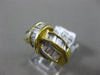 WIDE 1.05CT DIAMOND 18KT YELLOW GOLD 3D CRISS CROSS LOVE KNOT ANNIVERSARY RING