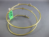 ESTATE LARGE 1.69CT DIAMOND 18K TWO TONE GOLD 3D FLOWER FLEXIBLE BANGLE BRACELET