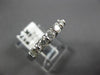 ESTATE .70CT DIAMOND 14KT WHITE GOLD 5 STONE ROUND ANNIVERSARY RING #17047