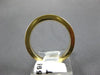 ESTATE .42CT DIAMOND 14KT YELLOW GOLD 3D CLASSIC CHANNEL ANNIVERSARY RING #14595