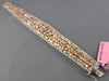 ESTATE MASSIVE 23.72CT WHITE & FANCY PINK DIAMOND 18K WHITE & ROSE GOLD BRACELET