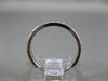 ESTATE .34CT ROUND DIAMOND 14KT WHITE GOLD 3D ETERNITY ANNIVERSARY RING #26304