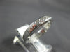 ESTATE .81CT ROUND DIAMOND 14KT WHITE GOLD 3D 7 STONE ANNIVERSARY RING #16954
