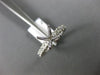 ESTATE .37CT DIAMOND 14KT WHITE GOLD 3D SEMI ETERNITY SEMI MOUNT ENGAGEMENT RING