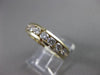 ESTATE 1.95CT DIAMOND 14KT YELLOW GOLD 3D ROUND CHANNEL ANNIVERSARY RING #14573