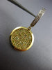 ESTATE 1.58CT WHITE & FANCY YELLOW DIAMOND 18KT 2 TONE GOLD 3D HANGING EARRINGS