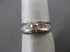 ESTATE .41CT DIAMOND 18KT WHITE GOLD SOLITAIRE TENSION ENGAGEMENT RING #17192