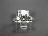 .30CT DIAMOND 14KT WHITE GOLD 3D ROUND 3 STONE SEMI MOUNT ENGAGEMENT RING #20207