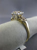 ANTIQUE .70CT OLD MINE DIAMOND 14K WHITE & YELLOW GOLD 3D ENGAGEMENT RING #21917