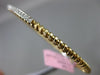 ESTATE .22CT DIAMOND 14K WHITE & YELLOW GOLD 3D PAVE ROPE DESIGN BANGLE BRACELET