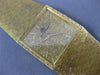 ESTATE LARGE BUCHERER 18KT YELLOW GOLD 3D CLASSIC SOLID SQUARE MENS WATCH
