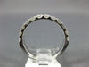 .86CT DIAMOND 14KT WHITE GOLD 3D 3mm SHARE PRONG SEMI ETERNITY ANNIVERSARY RING
