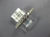 ESTATE .44CT DIAMOND 14KT WHITE GOLD ROUND SHARED PRONG WEDDING ANNIVERSARY RING