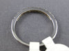 ESTATE .39CT DIAMOND 14K WHITE GOLD SHARE PRONG SEMI ETERNITY ANNIVERSARY RING
