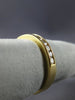 ESTATE .35CT DIAMOND 14KT YELLOW GOLD 8 STONE CHANNEL ANNIVERSARY RING #9087